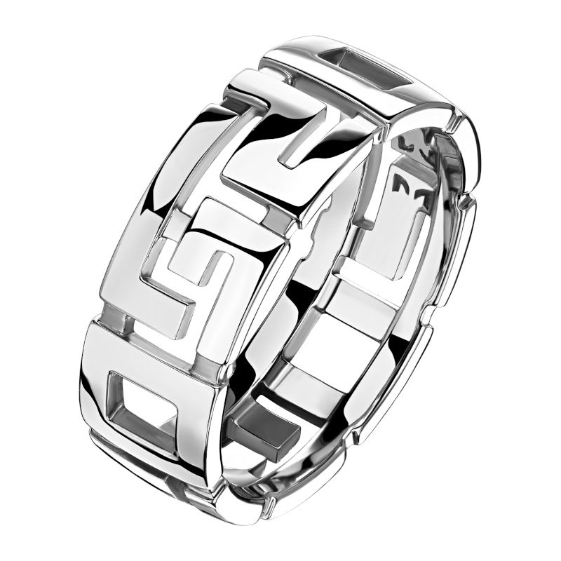 Кольцо из белого золота 585 пробы без вставок 01К026395