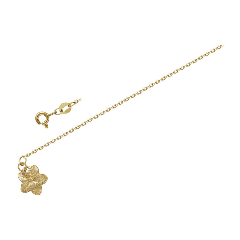 Браслет из желтого золота 585 пробы без вставок 01Б731126