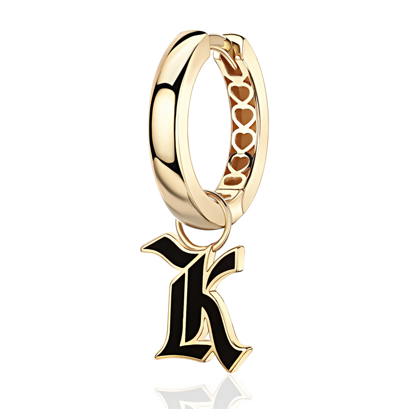 Серьга Одиночная из желтого золота 585 пробы 01С0315860ЭK