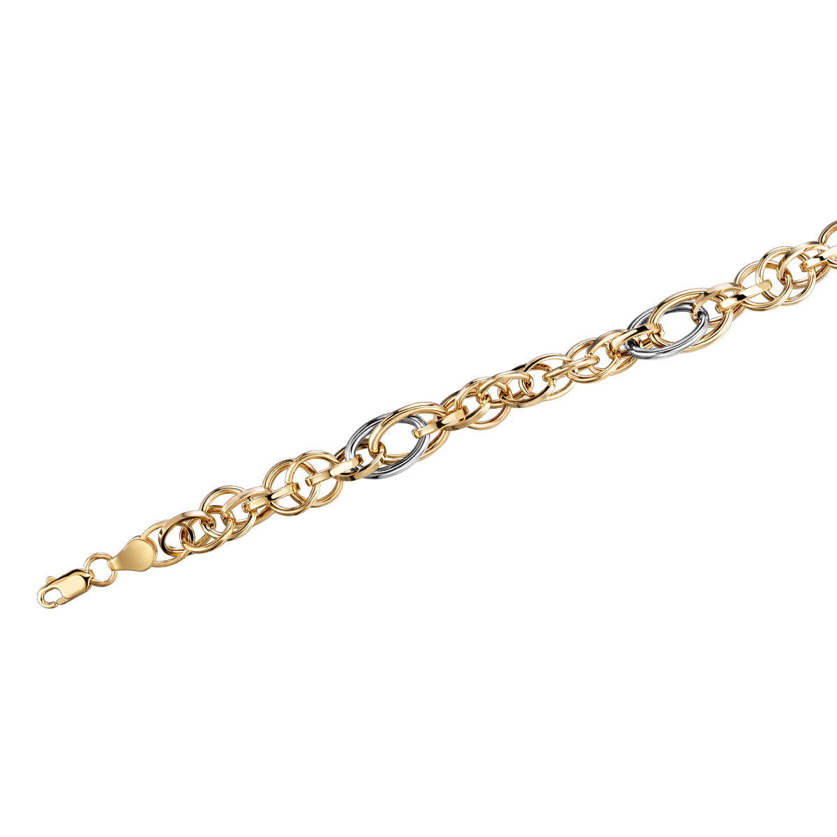 Цепь из желтого золота 585 пробы без вставок 01Ц033168Р