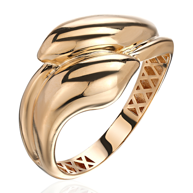 Кольцо из красного золота 585 пробы без вставок 01К0115620