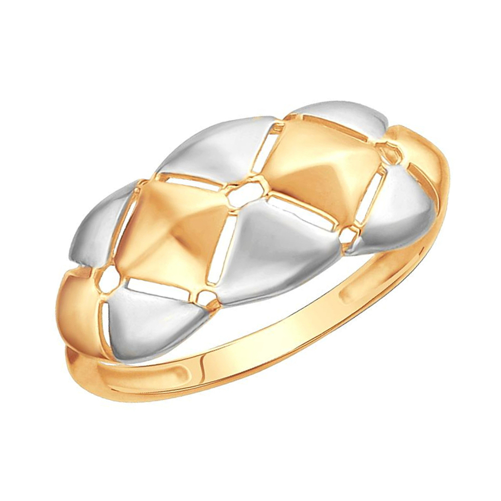 Кольцо из красного золота 585 пробы без вставок 01К0113290Р