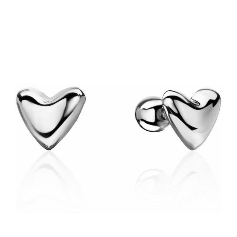 Серьга Одиночная из платины 585 пробы без вставок 01С0916208-585