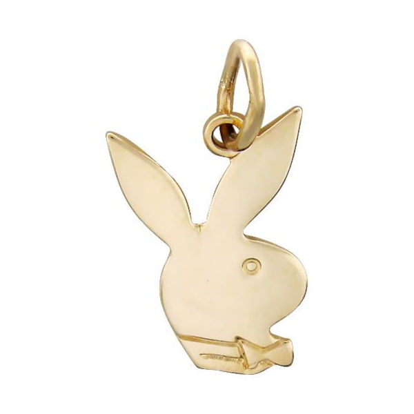Подвеска "Playboy" из красного золота 375 пробы 01П010916S