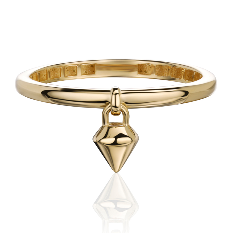 Кольцо из желтого золота 585 пробы 01К0316943