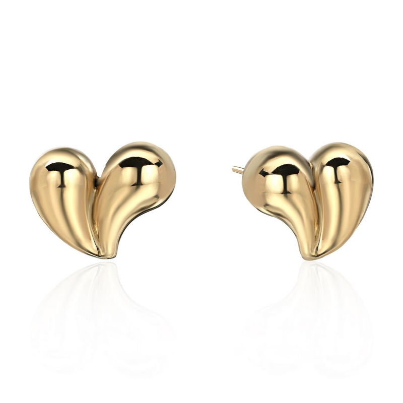 Серьги из желтого золота 375 пробы без вставок 01С0315300S