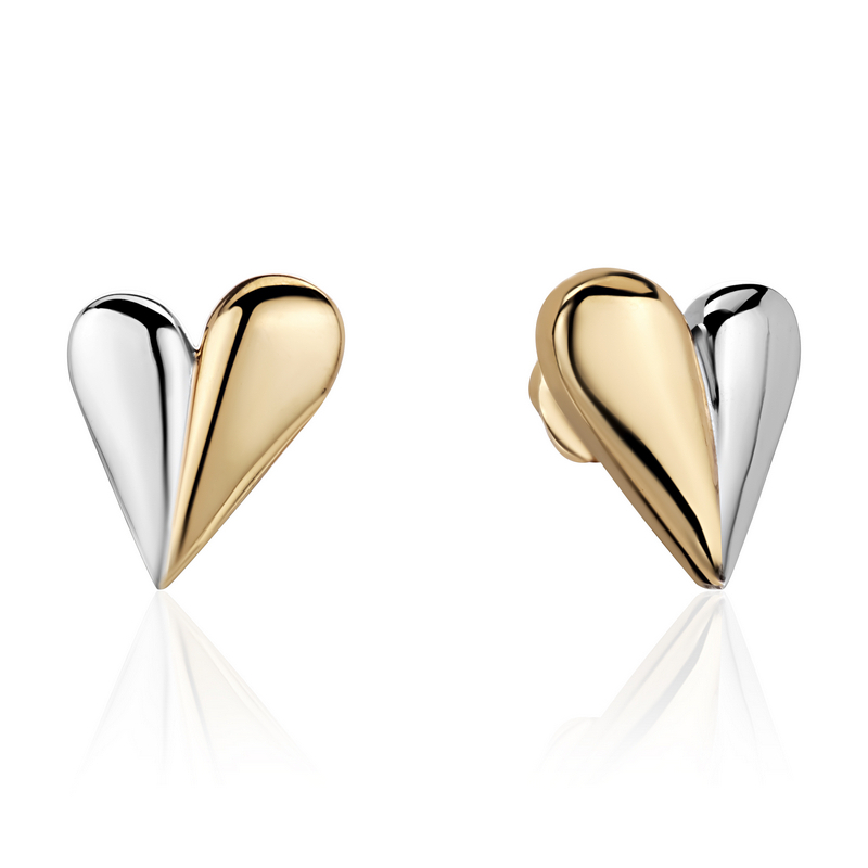 Серьги из желтого золота 585 пробы без вставок 01С0317131Р