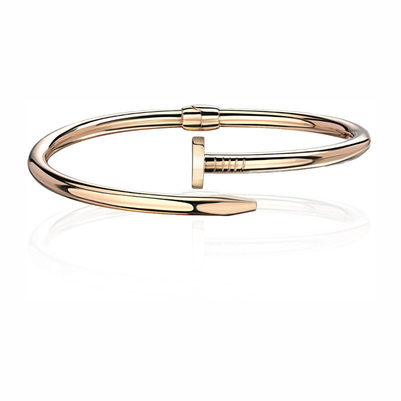 Браслет из красного золота 585 пробы без вставок 01Б0121013