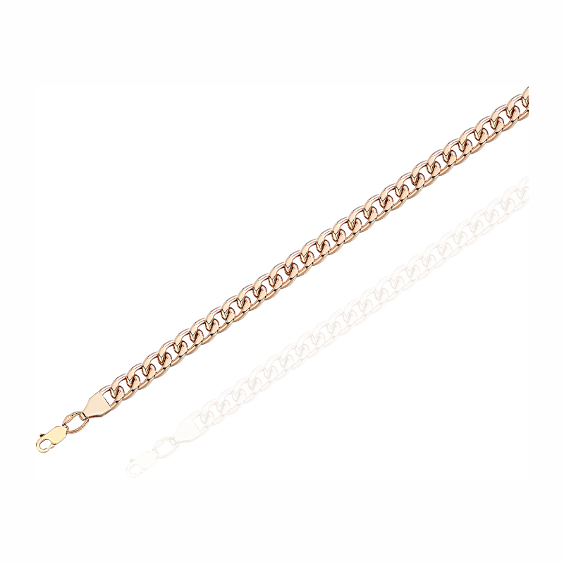 Цепь из красного золота 585 пробы 01Ц012974