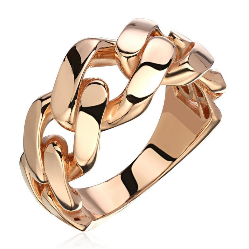 Кольцо из красного золота 375 пробы без вставок 01К0116143S