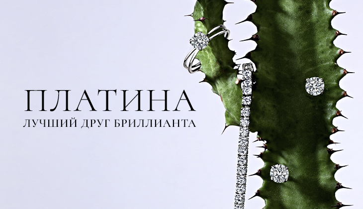 Платина - лучший друг бриллианта Платина - лучший друг бриллианта