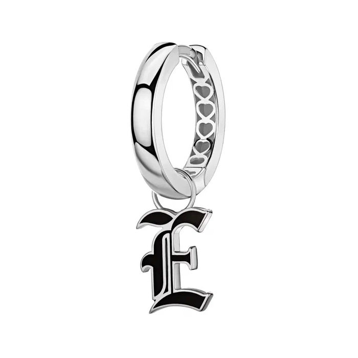 Серьга Одиночная из белого золота 585 пробы 01С0215860ЭE