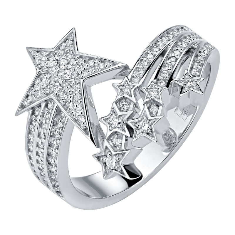 Кольцо из белого золота 585 пробы с бриллиантами 01К6213237 Кольцо из белого золота 585 пробы с бриллиантами 01К6213237