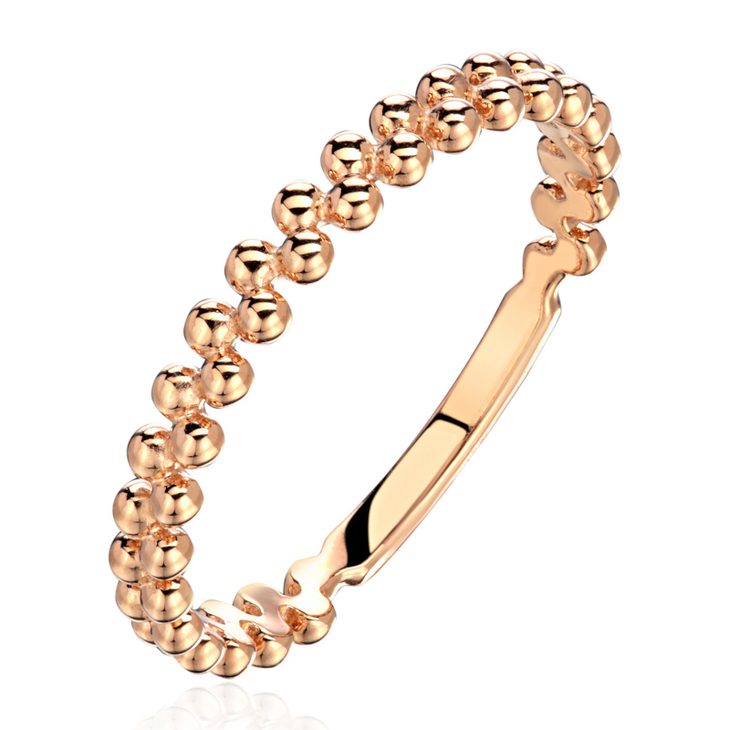 Кольцо из красного золота 585 пробы без вставок 01К0115926