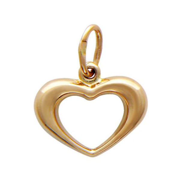 Подвеска из красного золота 375 пробы без вставок 01П011278S