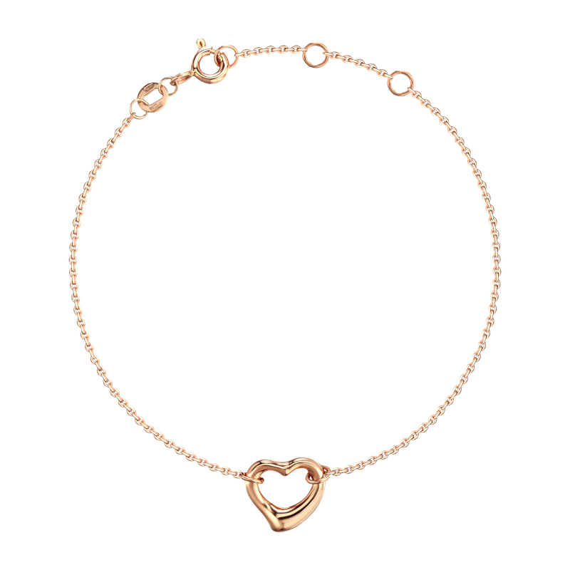 Браслет из красного золота 585 пробы без вставок 01Б013729