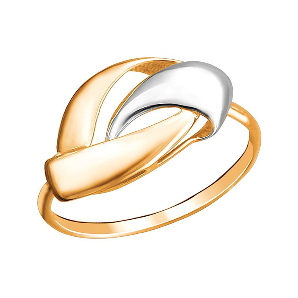 Кольцо из красного золота 585 пробы без вставок 01К0114026Р