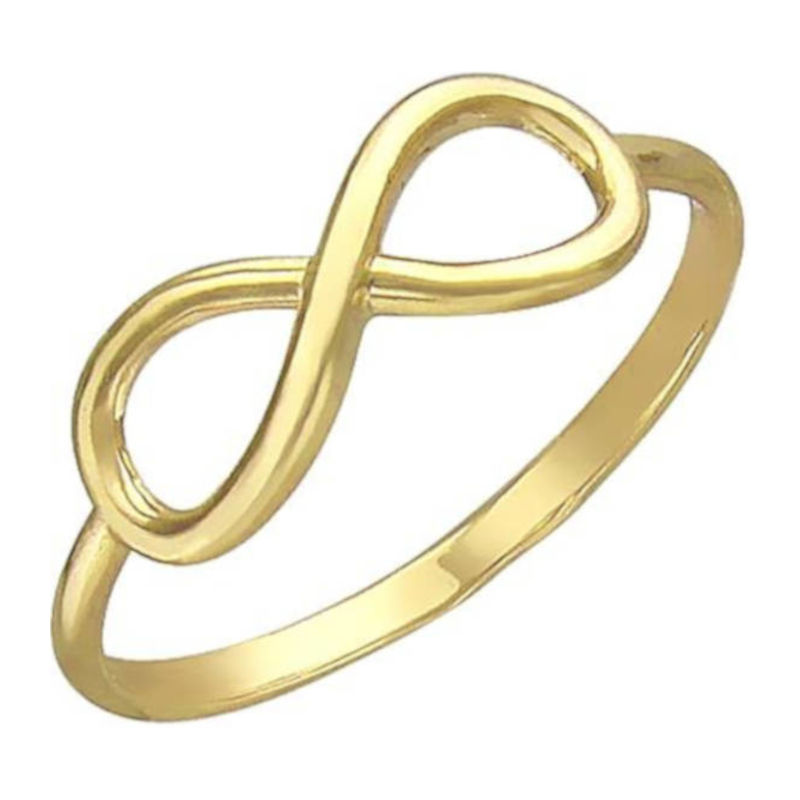 Кольцо из желтого золота 585 пробы без вставок 01К036999