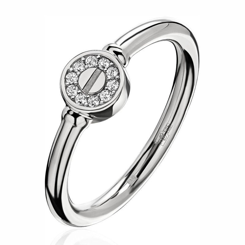 Кольцо из серебра 925 пробы с фианитами 01К1515126