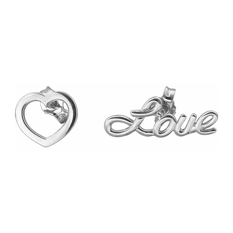 Серьги из платины 585 пробы без вставок 01С0914250-585