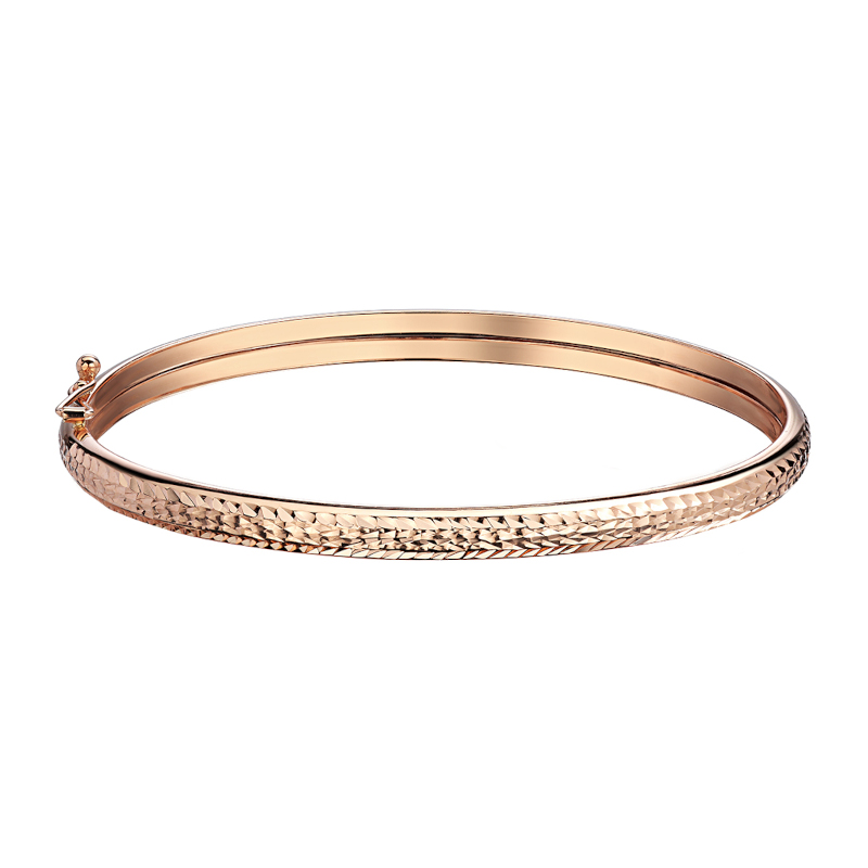 Браслет конго из красного золота 585 пробы без вставок 01Б7121041