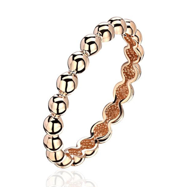 Кольцо из красного золота 375 пробы без вставок 01К0114843S