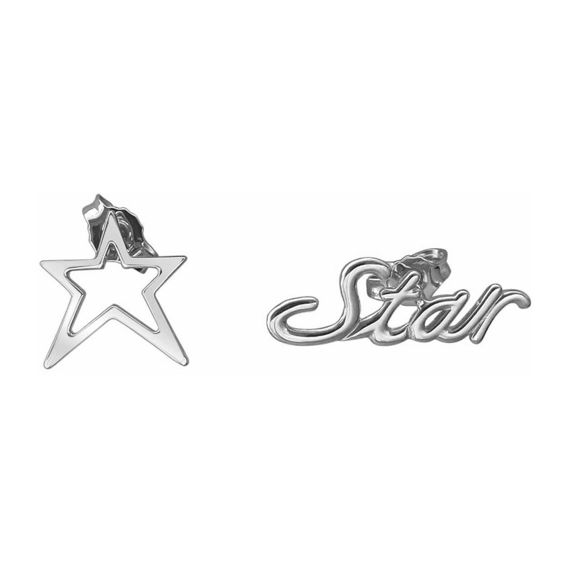 Серьги из платины 585 пробы без вставок 01С0914251-585