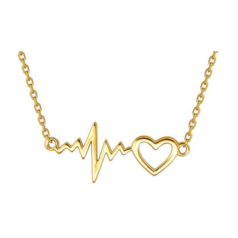 Колье из желтого золота 585 пробы без вставок 01Л031764