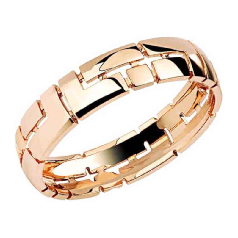 Кольцо из красного золота 585 пробы без вставок 01К0111567