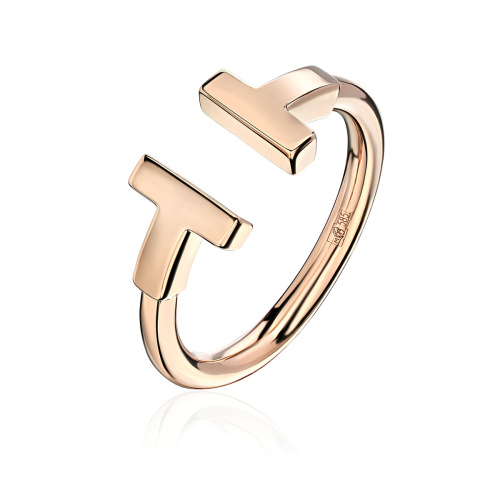 Кольцо из красного золота 585 пробы без вставок 01К0115125