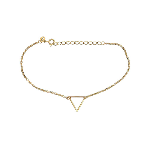 Браслет из желтого золота 585 пробы без вставок 01Б032656