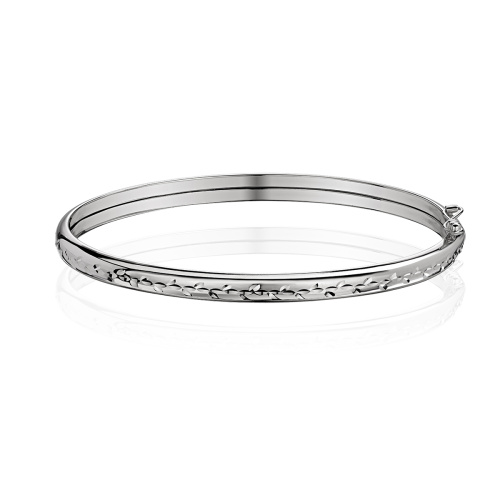 Браслет конго из белого золота 585 пробы без вставок 01Б7221036