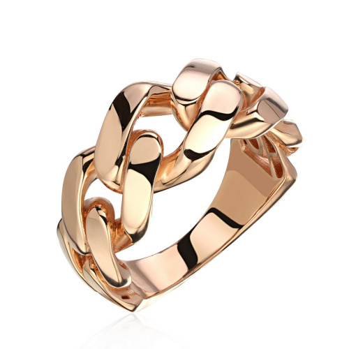 Кольцо из красного золота 585 пробы без вставок 01К0116143