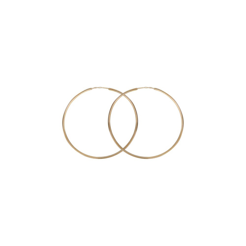 Серьги из красного золота 585 пробы без вставок 01С015686 Серьги из красного золота 585 пробы без вставок 01С015686