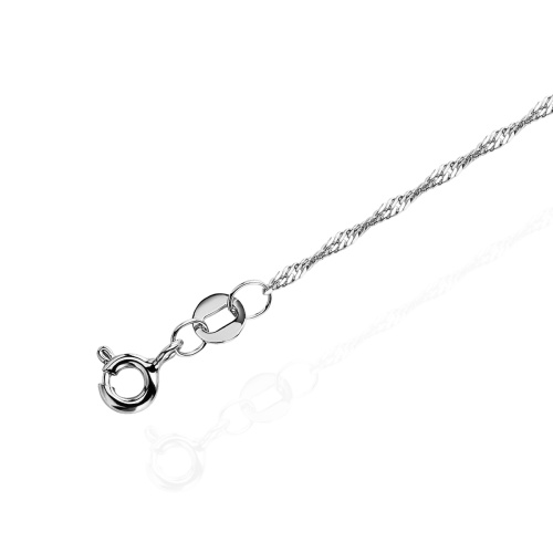 Цепь из белого золота 585 пробы 01Ц7200125