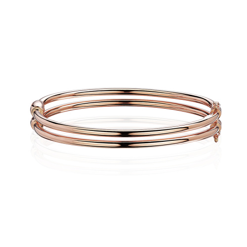 Браслет конго из красного золота 585 пробы без вставок 01Б012989