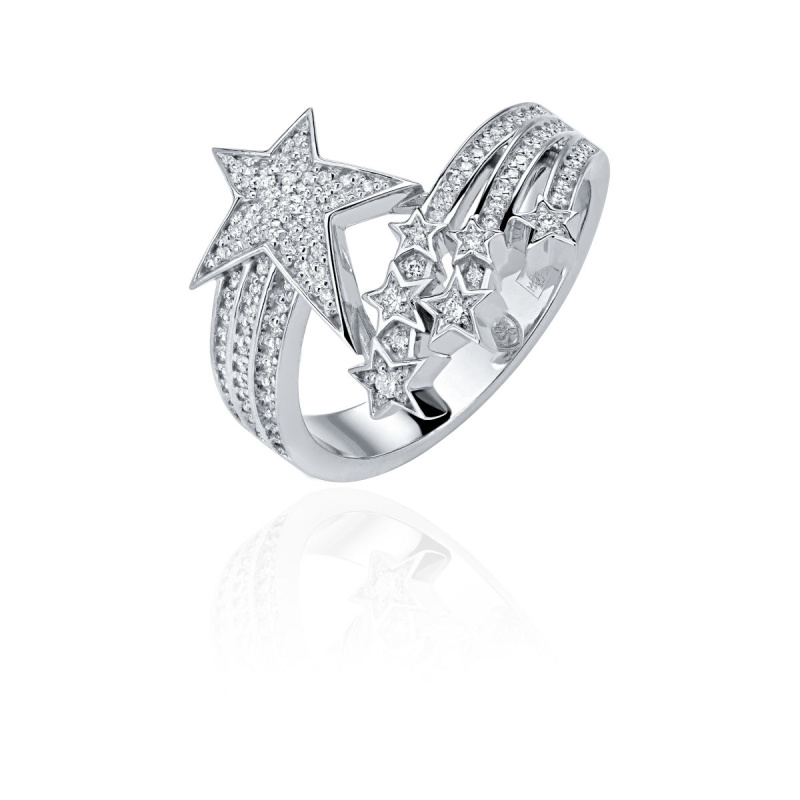 Кольцо из белого золота 585 пробы с бриллиантами 01К6213237 Кольцо из белого золота 585 пробы с бриллиантами 01К6213237