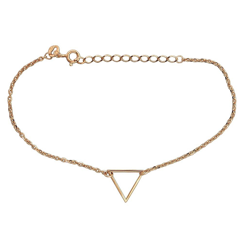 Браслет из красного золота 585 пробы без вставок 01Б012656