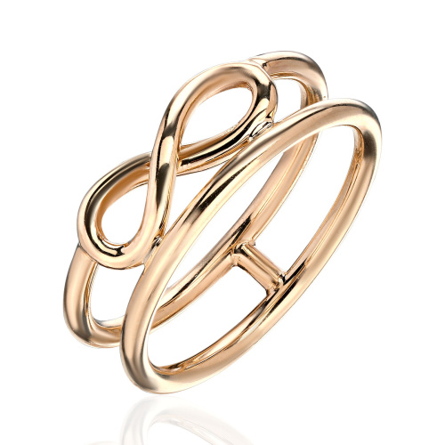 Кольцо из красного золота 585 пробы без вставок 01К0116698