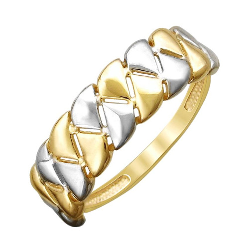 Кольцо из желтого золота 585 пробы без вставок 01К0313300Р