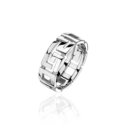 Кольцо из белого золота 585 пробы без вставок 01К026505