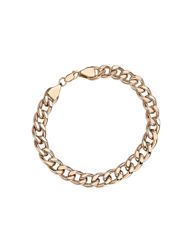 Браслет из красного золота 585 пробы без вставок 01Б0121083