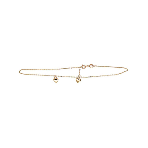 Браслет из красного золота 585 пробы без вставок 01Б711797