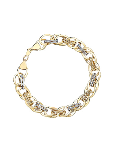 Браслет из желтого золота 585 пробы без вставок 01Б0321082Р