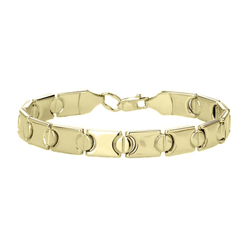 Браслет из желтого золота 585 пробы без вставок 01Б0309000