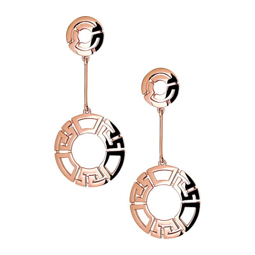 Серьги из красного золота 585 пробы без вставок 01С016506