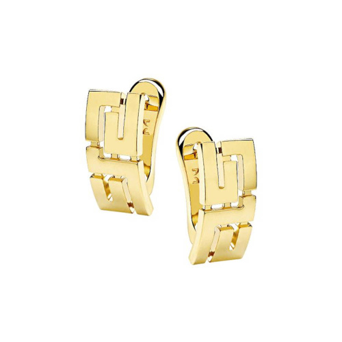 Серьги из желтого золота 585 пробы без вставок 01С036505