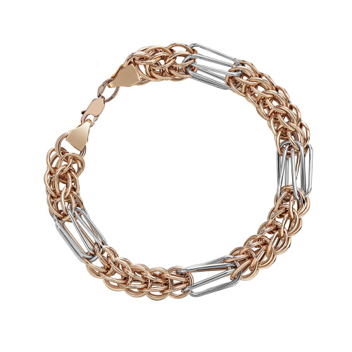 Браслет из красного золота 585 пробы без вставок 01Б0121091Р