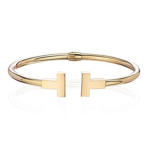 Браслет из желтого золота 585 пробы без вставок 01Б0321021