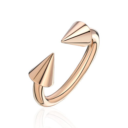 Кольцо из красного золота 585 пробы без вставок 01К0114022